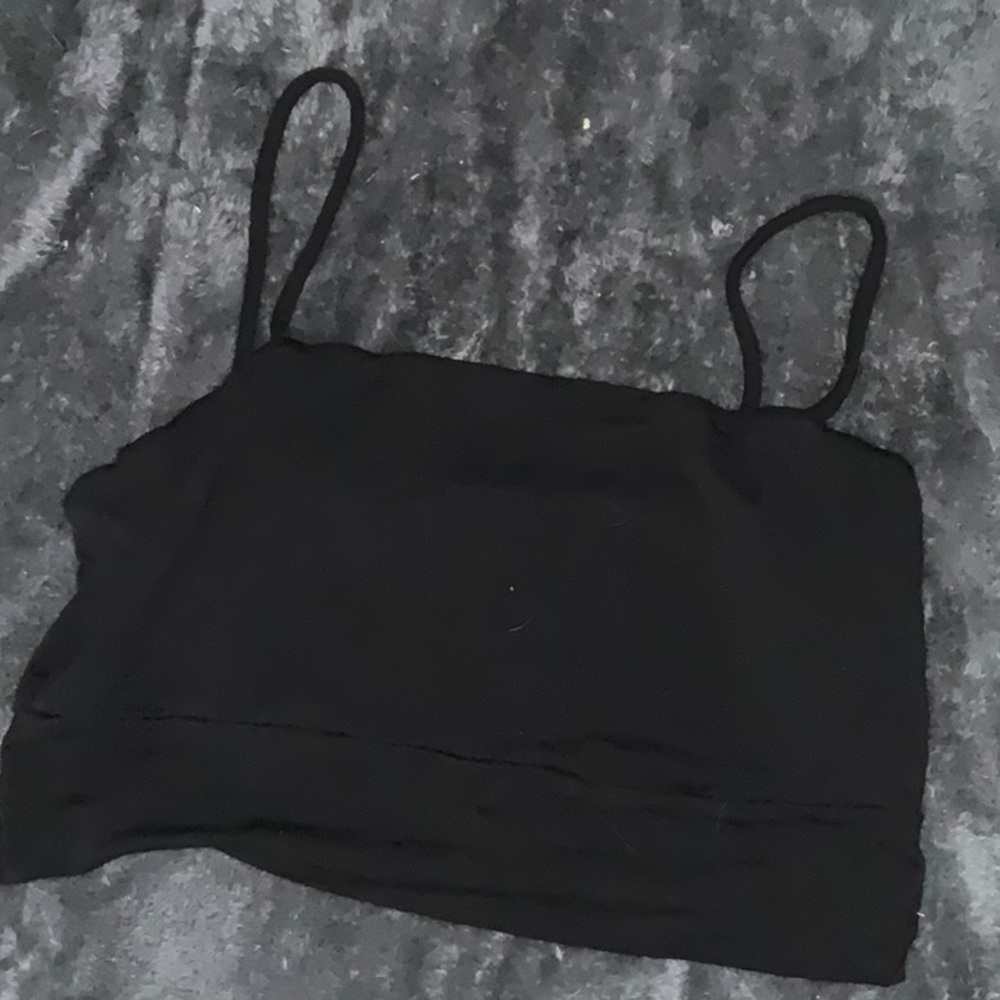 Blank cropped tank